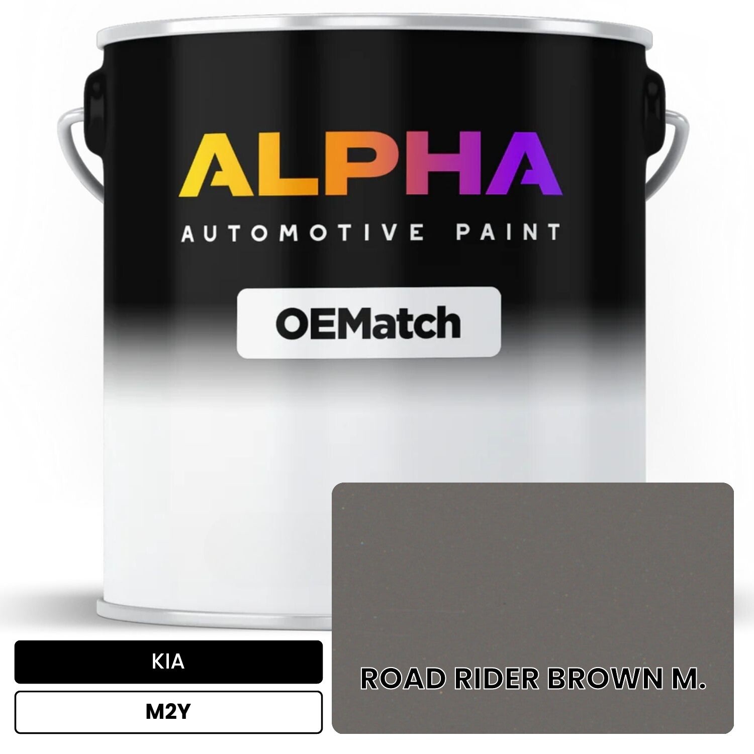 KIA ROAD RIDER BROWN M. M2Y OEMatch Basecoat
