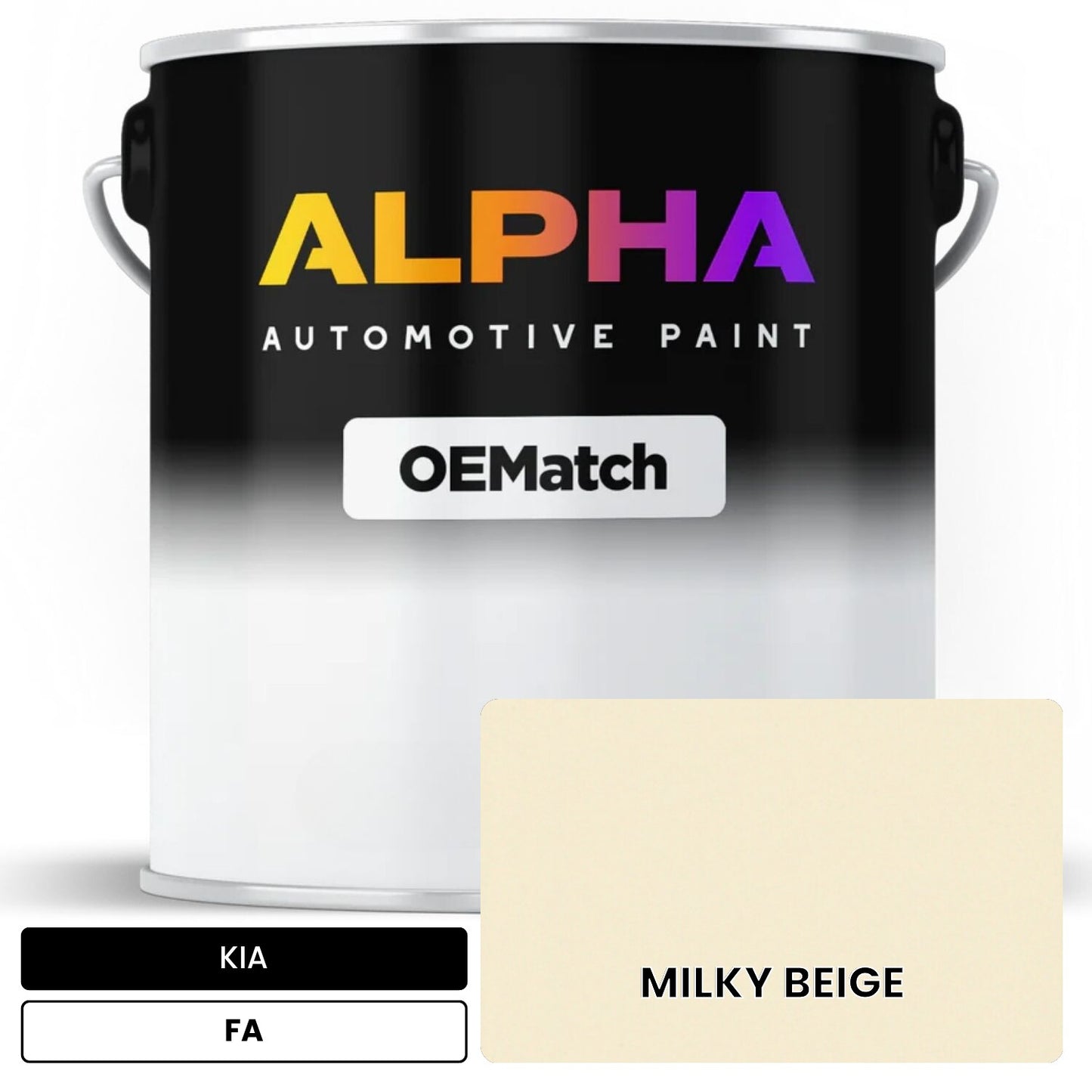KIA MILKY BEIGE FA OEMatch Basecoat