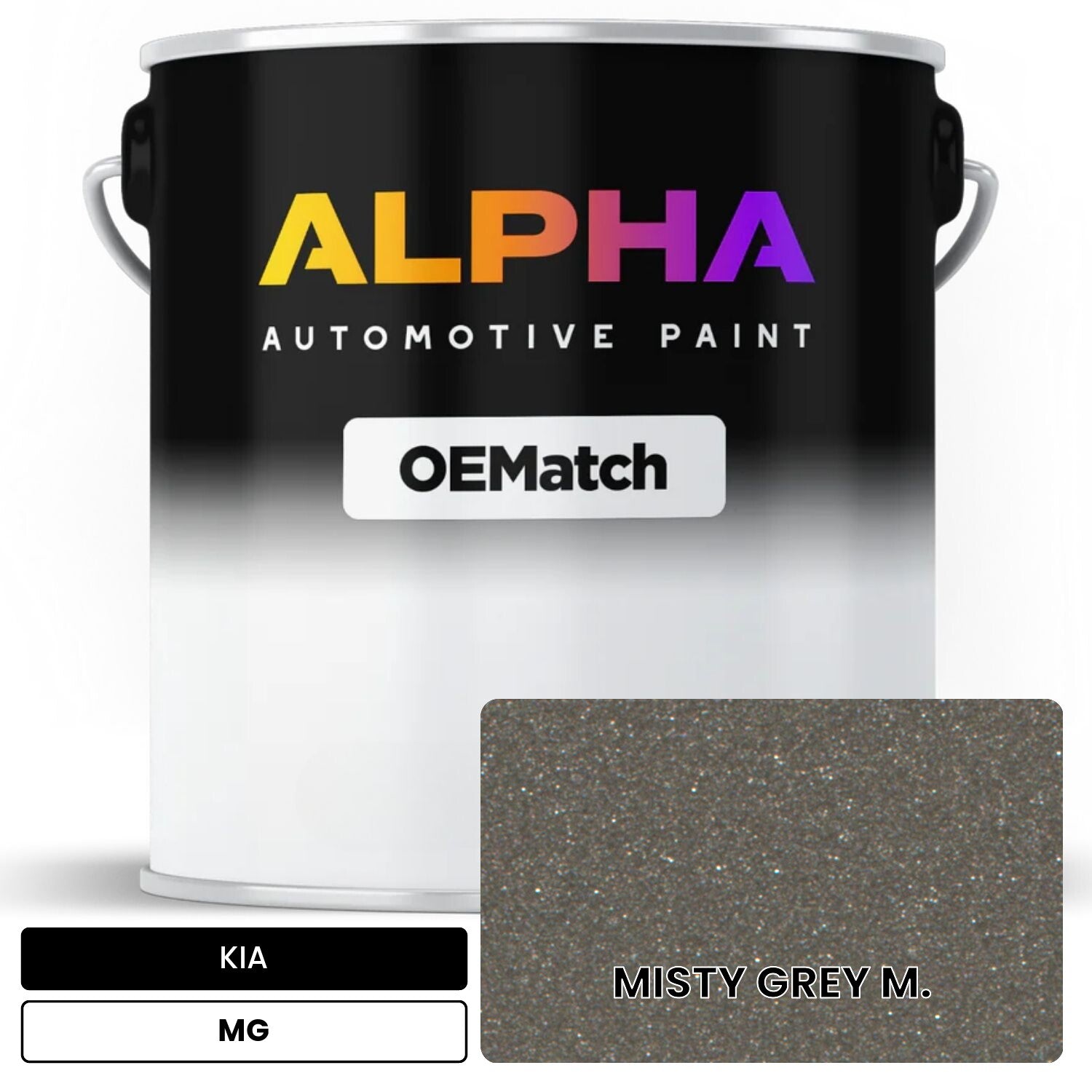 KIA MISTY GREY M. MG OEMatch Basecoat