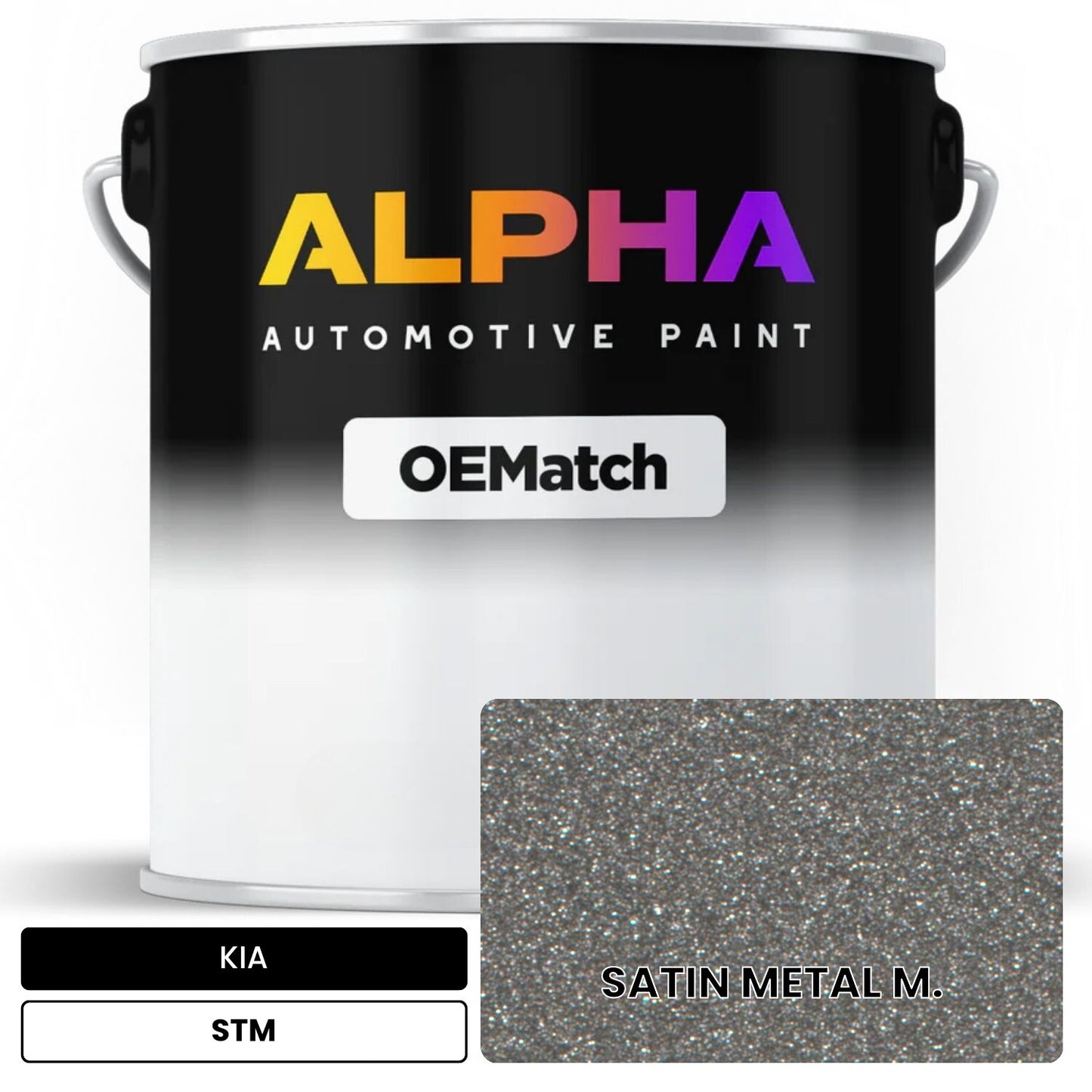 KIA SATIN METAL M. STM OEMatch Basecoat