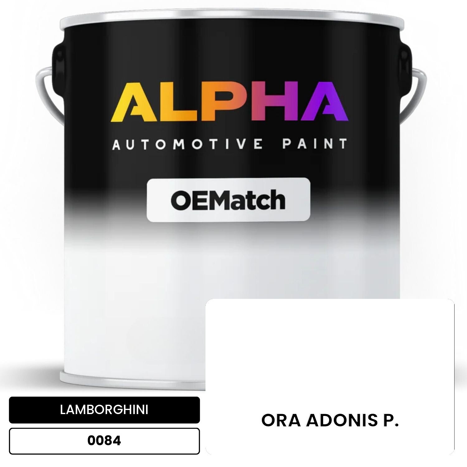 LAMBORGHINI ORA ADONIS P. 0084 OEMatch Basecoat