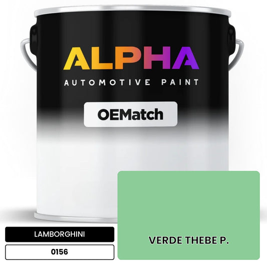 LAMBORGHINI VERDE THEBE P. 0156 OEMatch Basecoat