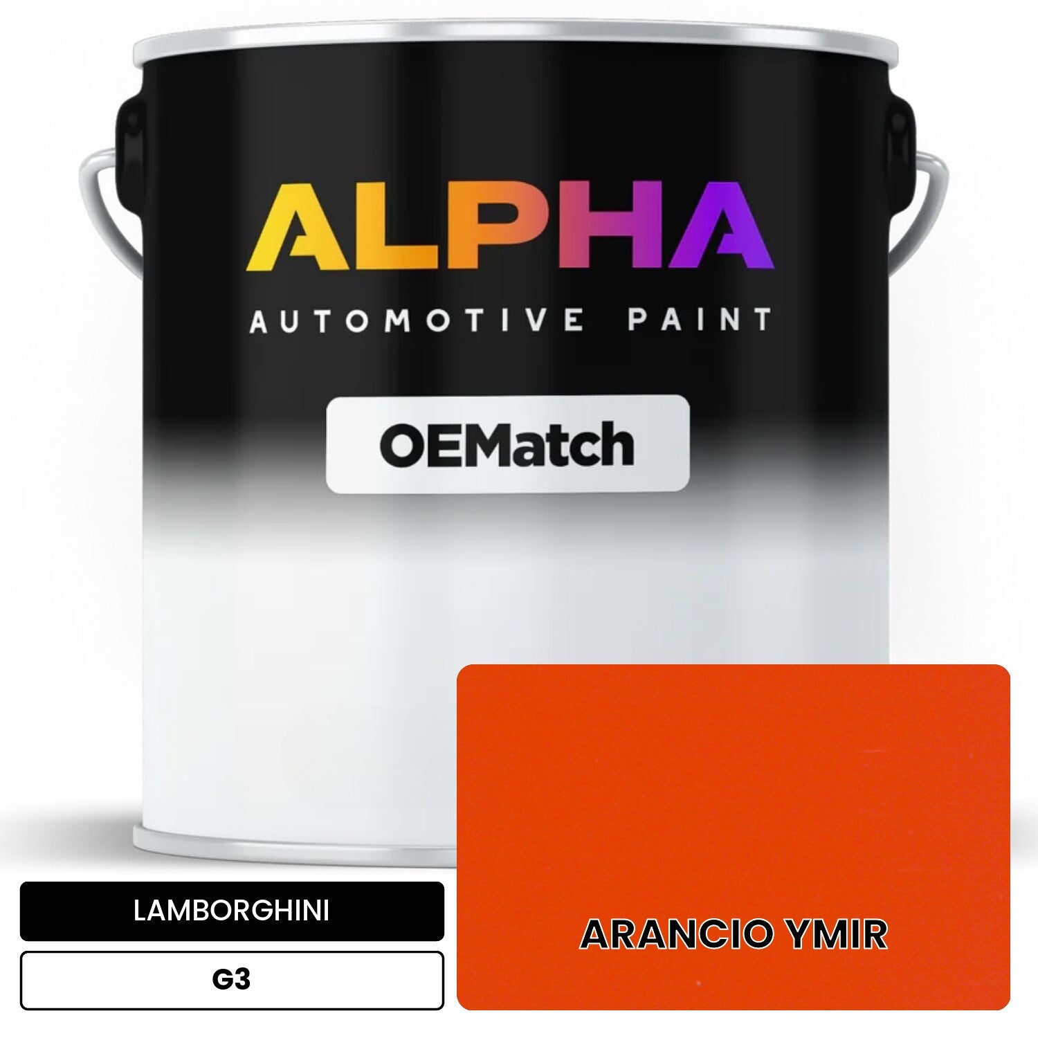 LAMBORGHINI ARANCIO YMIR G3 OEMatch Basecoat