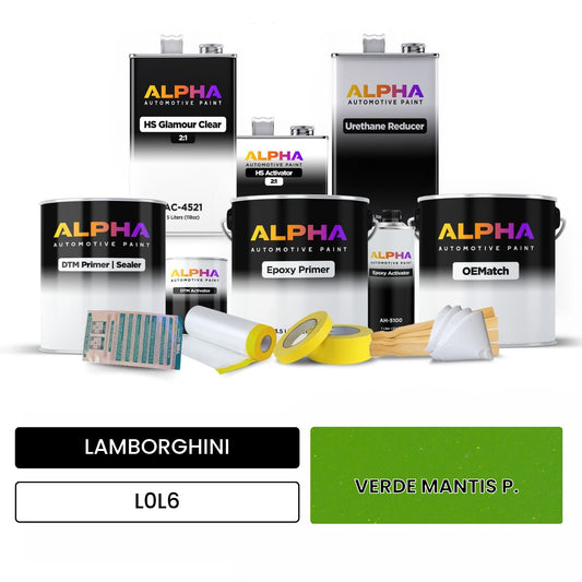 LAMBORGHINI VERDE MANTIS P. L0L6 OEMatch Vehicle Paint Kit