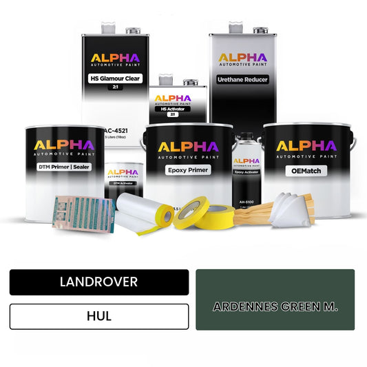 LANDROVER ARDENNES GREEN M. HUL OEMatch Vehicle Paint Kit