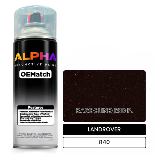 LANDROVER BARDOLINO RED P. 840 OEMatch Spraycan