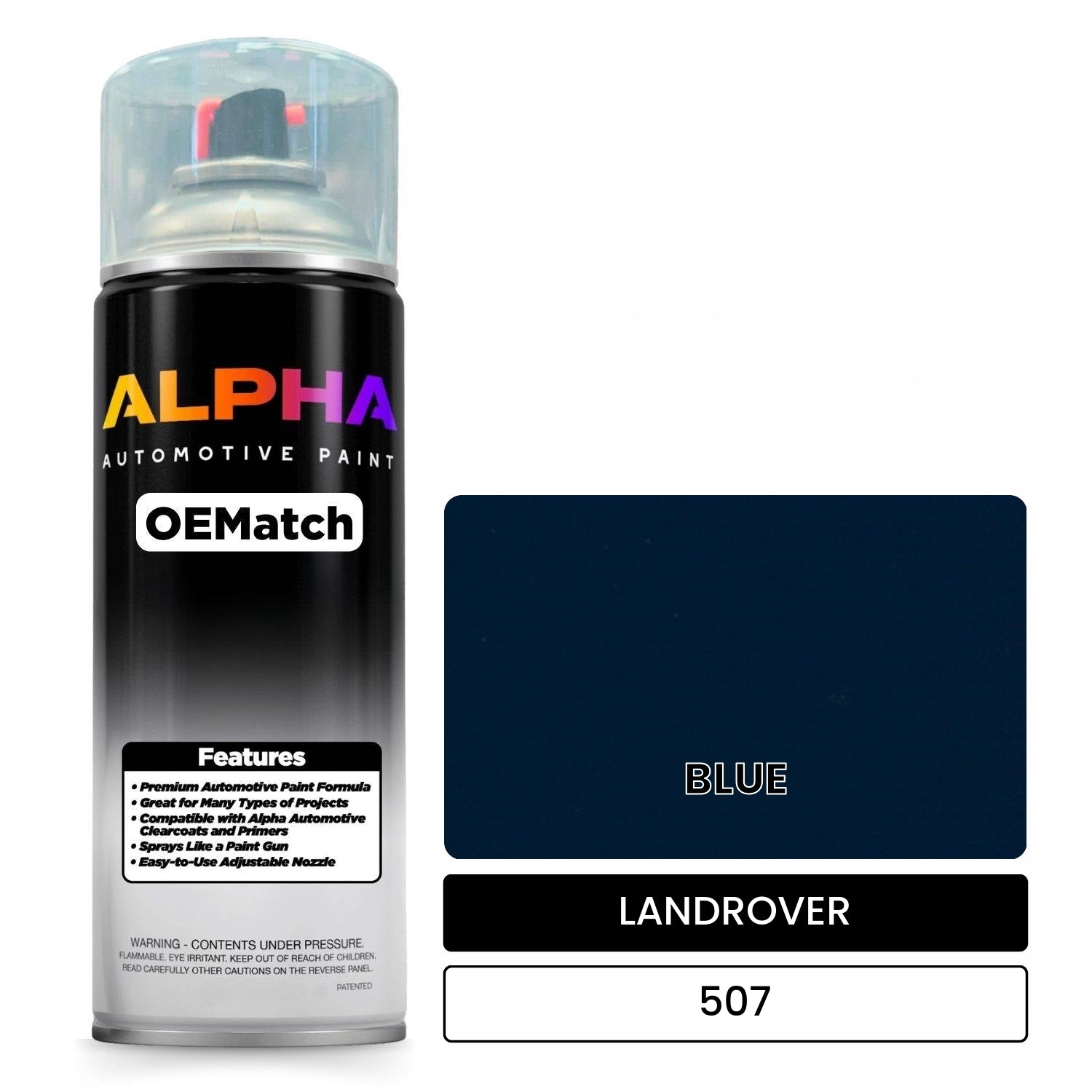 LANDROVER BLUE 507 OEMatch Spraycan