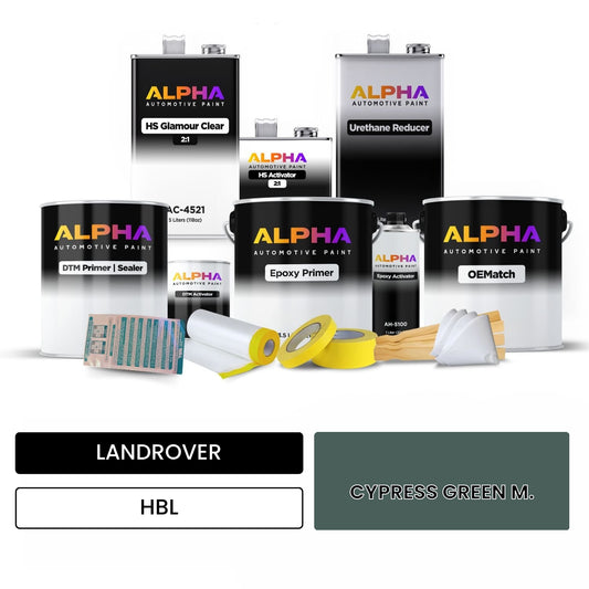 LANDROVER CYPRESS GREEN M. HBL OEMatch Vehicle Paint Kit