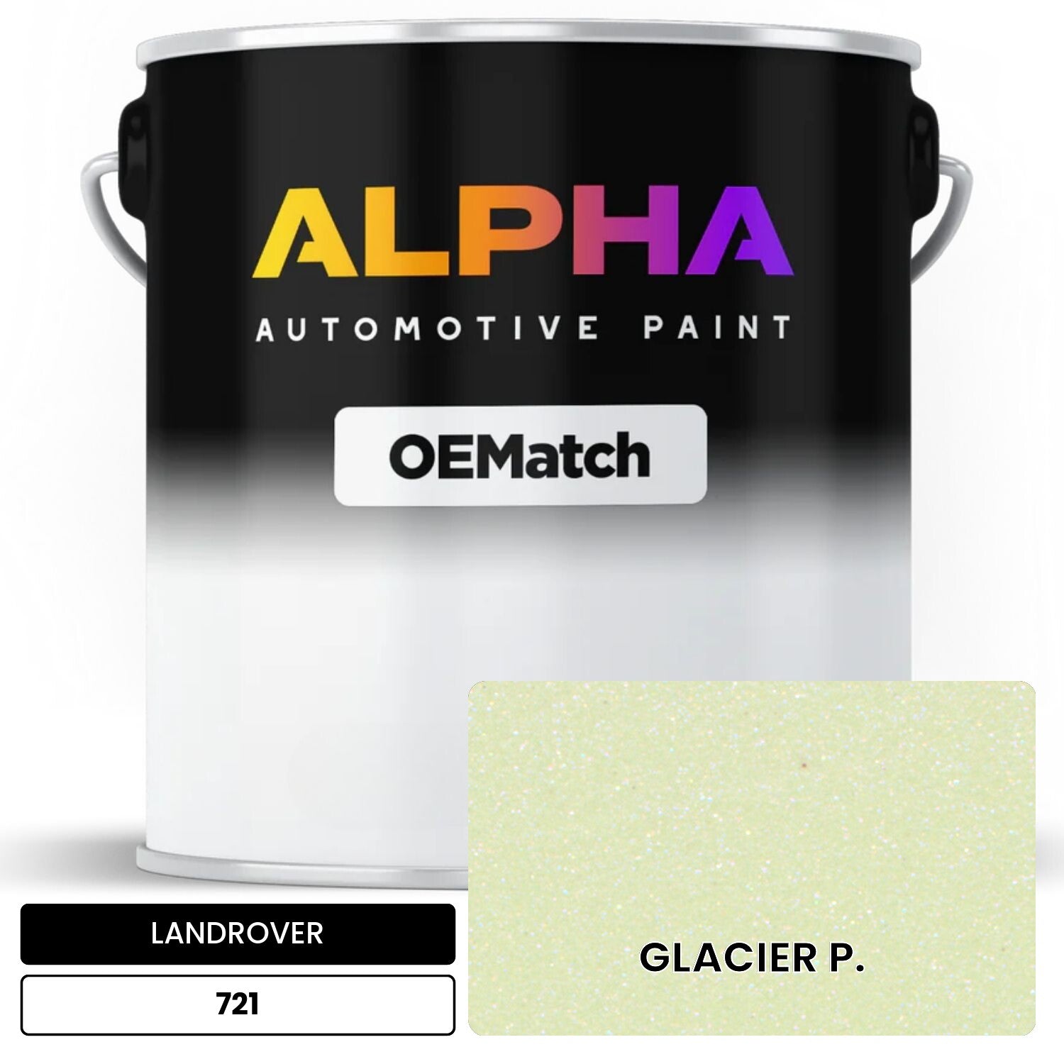 LANDROVER GLACIER P. 721 OEMatch Basecoat