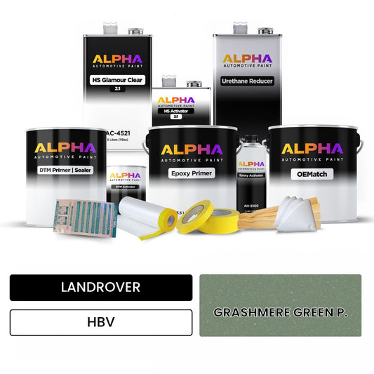 LANDROVER GRASHMERE GREEN P. HBV OEMatch Vehicle Paint Kit