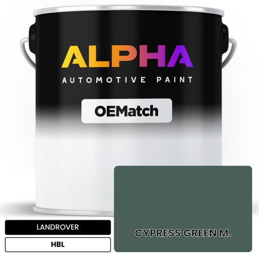 LANDROVER CYPRESS GREEN M. HBL OEMatch Basecoat