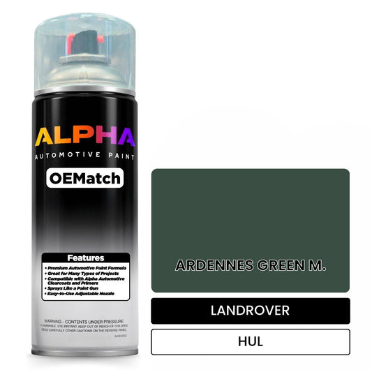LANDROVER ARDENNES GREEN M. HUL OEMatch Spraycan