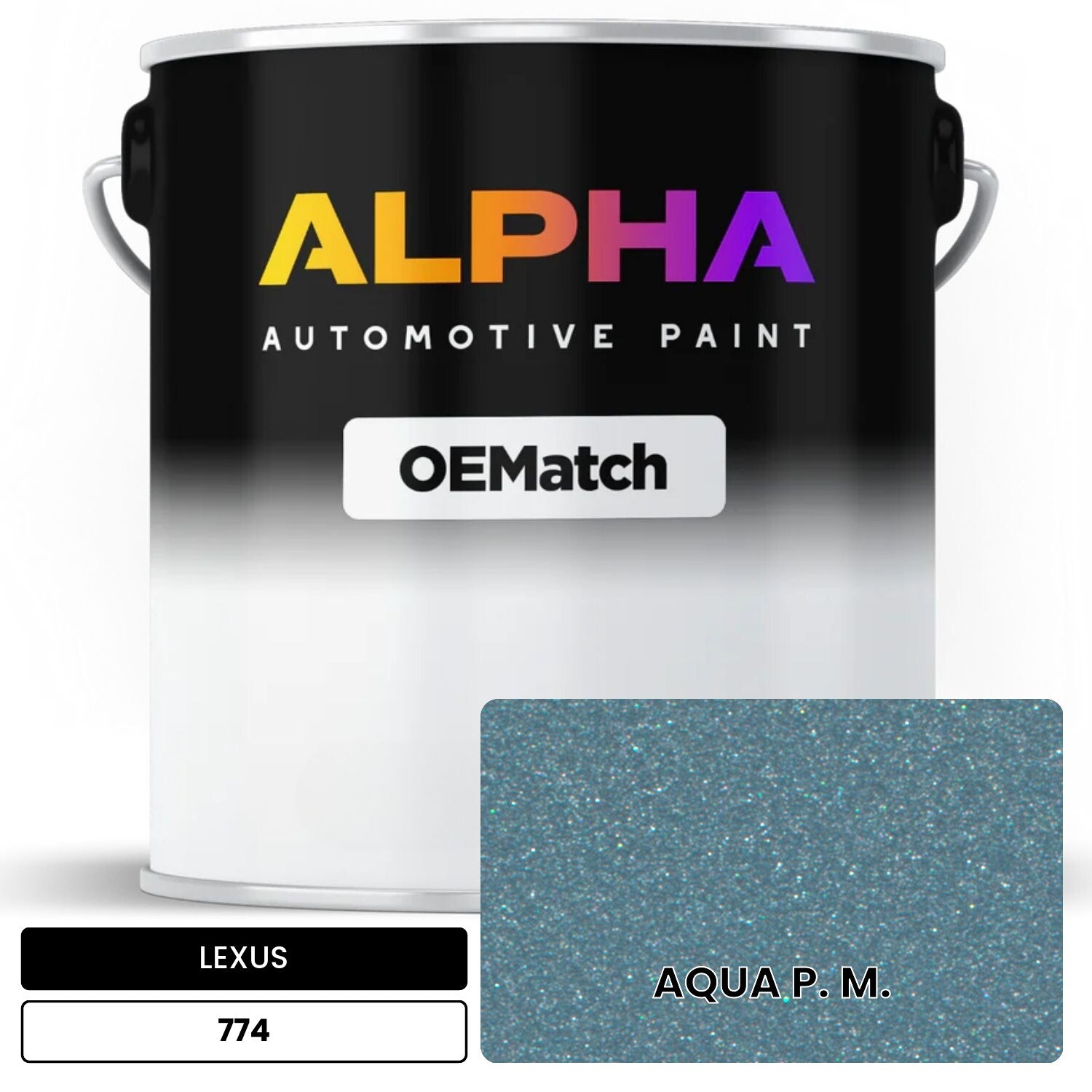 LEXUS AQUA P. M. 774 OEMatch Basecoat