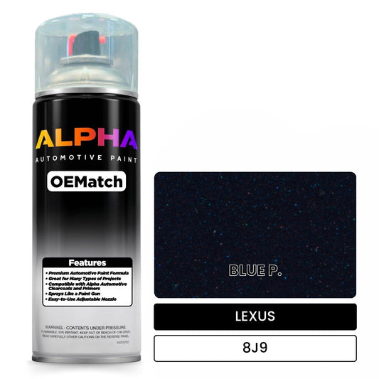 LEXUS BLUE P. 8J9 OEMatch Spraycan