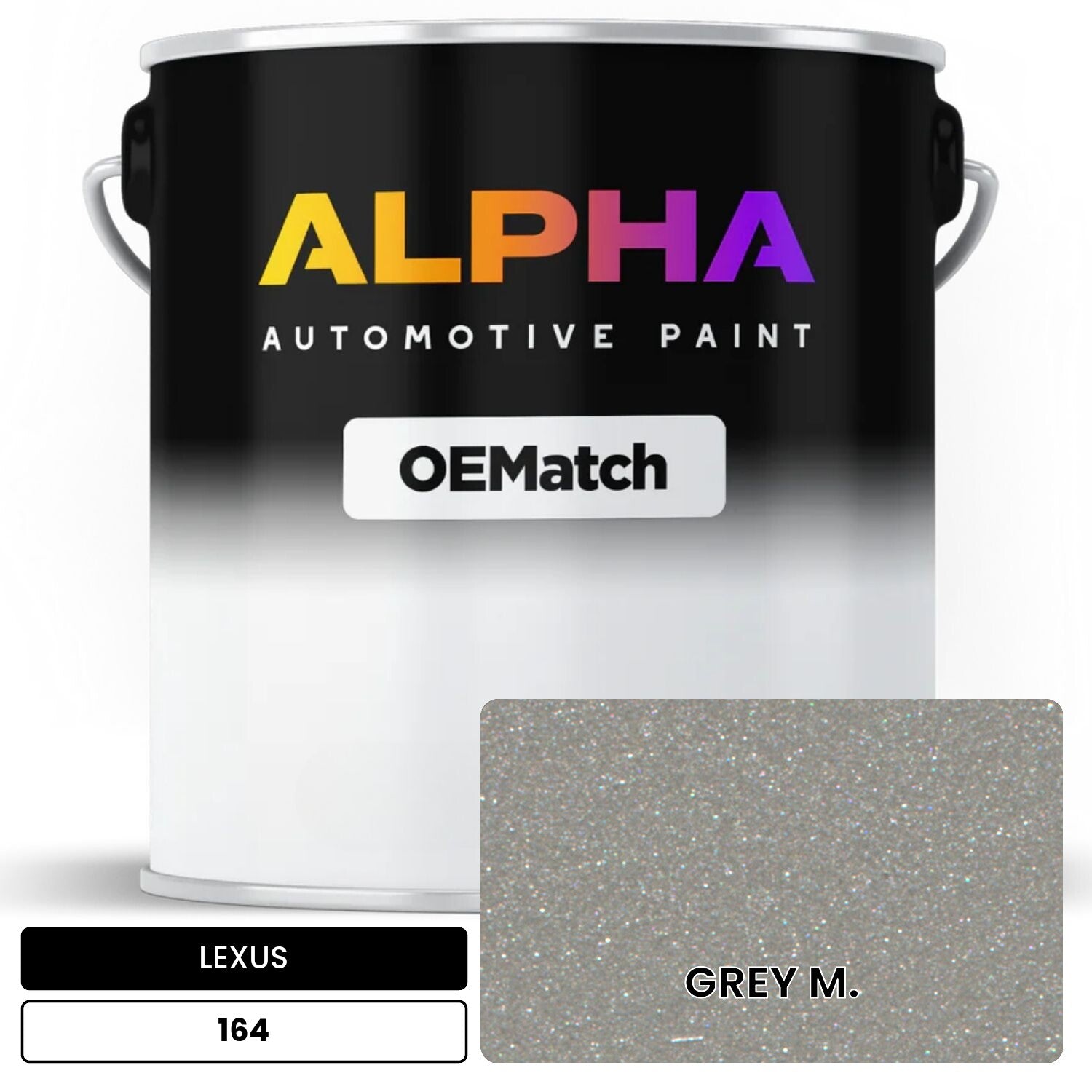 LEXUS GREY M. 164 OEMatch Basecoat