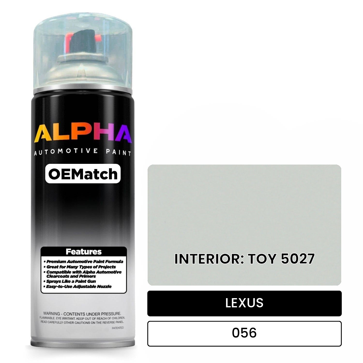 LEXUS INTERIOR: TOY 5027 056 OEMatch Spraycan