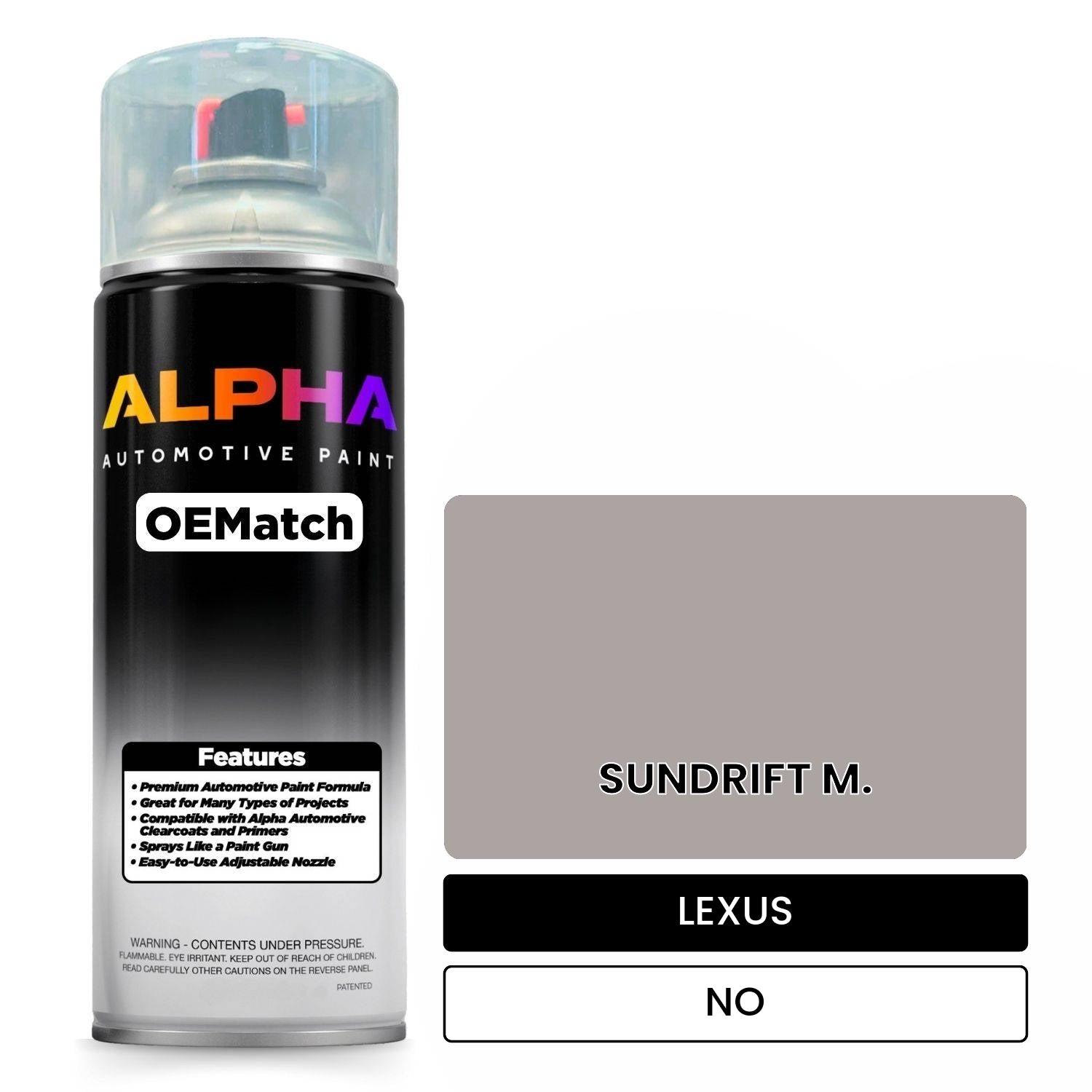 LEXUS SUNDRIFT M. NO OEMatch Spraycan