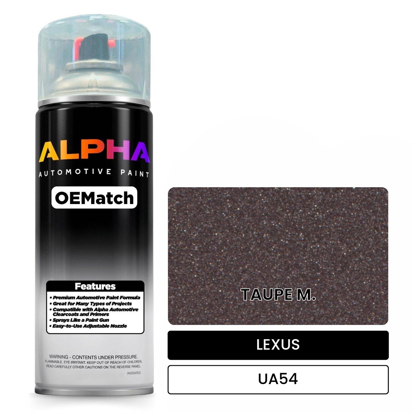 LEXUS TAUPE M. UA54 OEMatch Spraycan