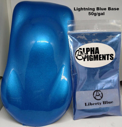 Liberty Blue Dry Pearl Pigment - The Spray Source - Alpha Pigments