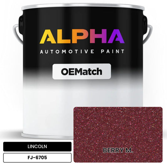 LINCOLN BERRY M. FJ-6705 OEMatch Basecoat