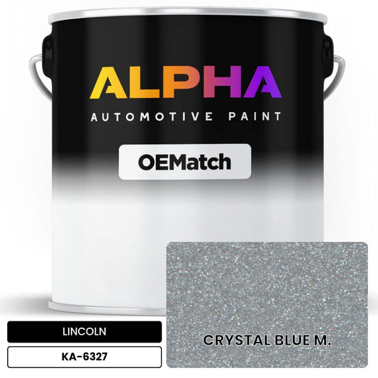 LINCOLN CRYSTAL BLUE M. KA-6327 OEMatch Basecoat