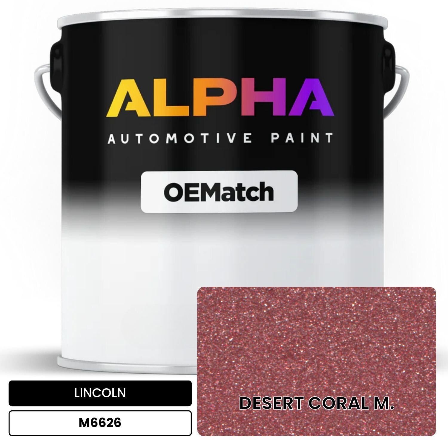 LINCOLN DESERT CORAL M. M6626 OEMatch Basecoat