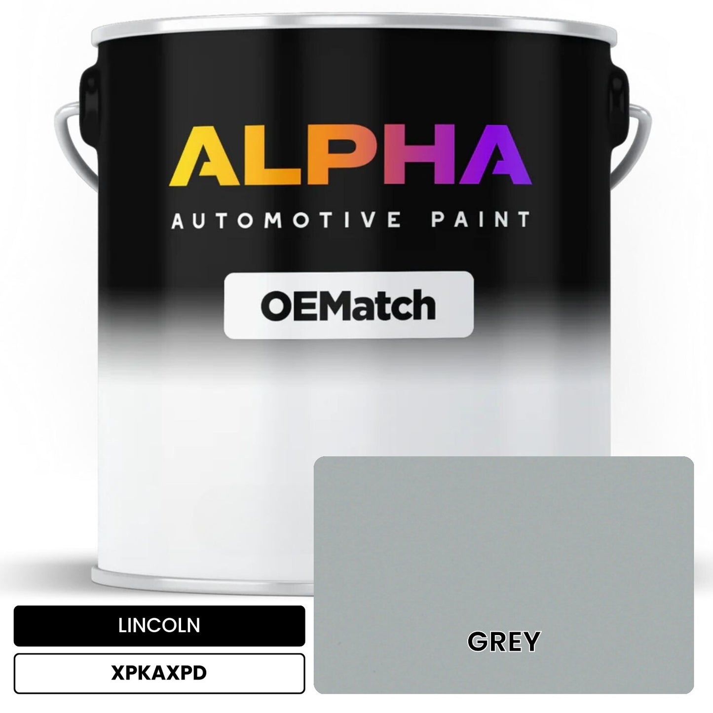 LINCOLN GREY XPKAXPD OEMatch Basecoat