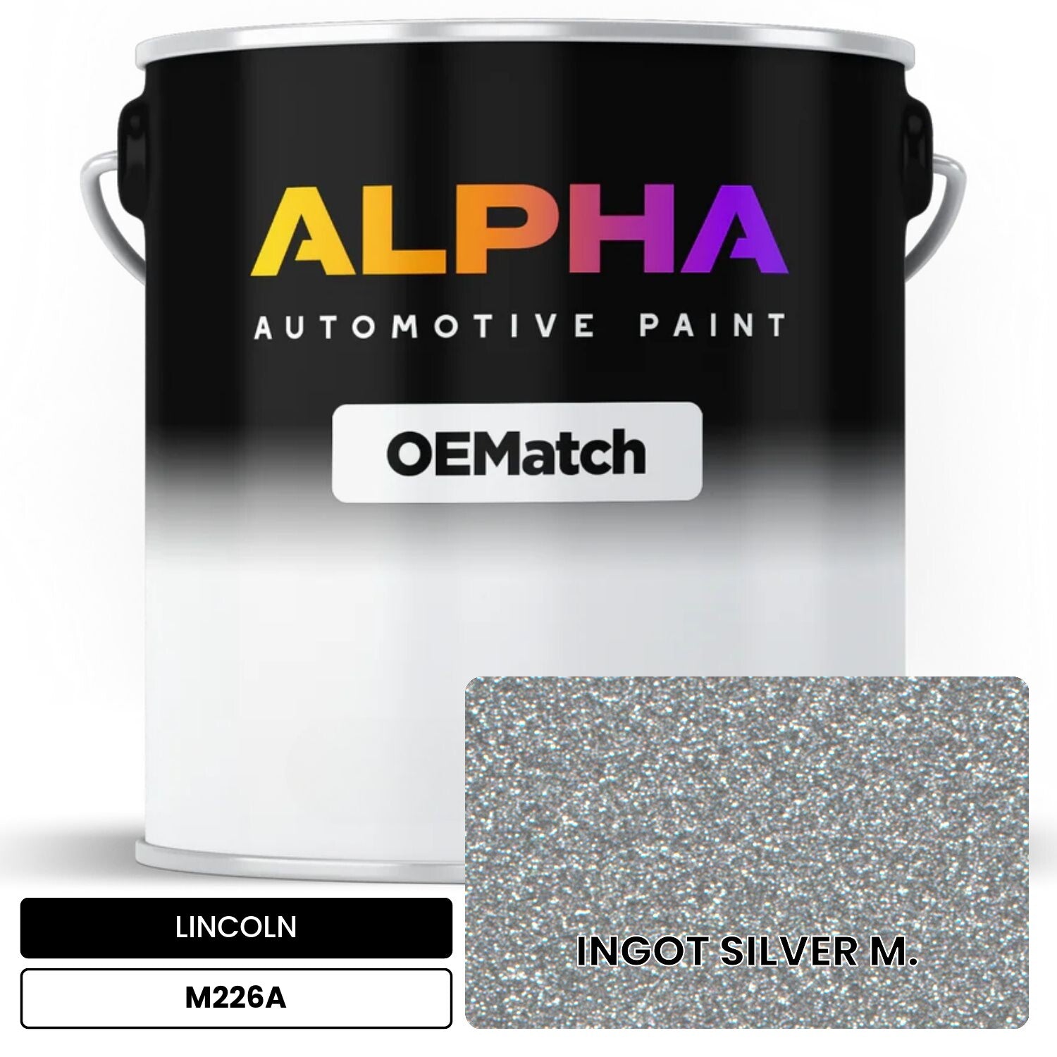 LINCOLN INGOT SILVER M. M226A OEMatch Basecoat