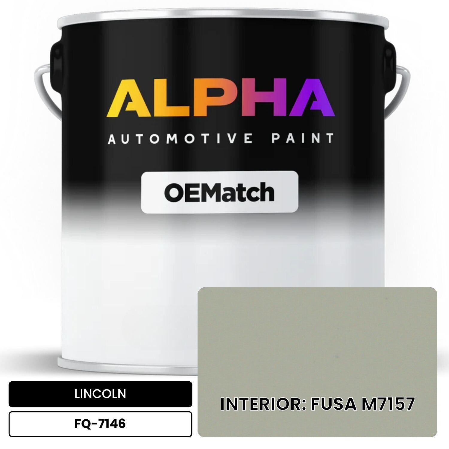 LINCOLN INTERIOR: FUSA M7157 FQ-7146 OEMatch Basecoat