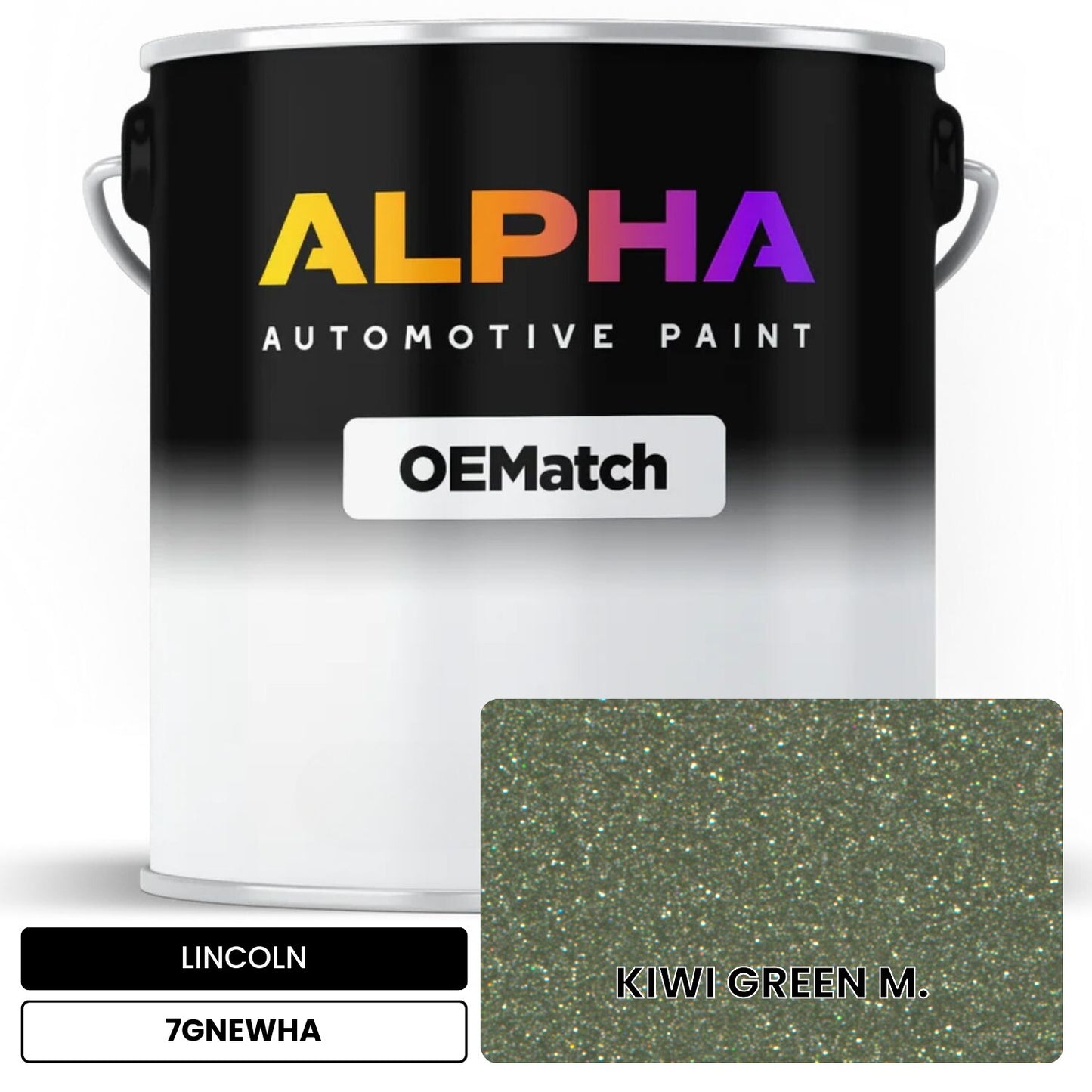 LINCOLN KIWI GREEN M. 7GNEWHA OEMatch Basecoat