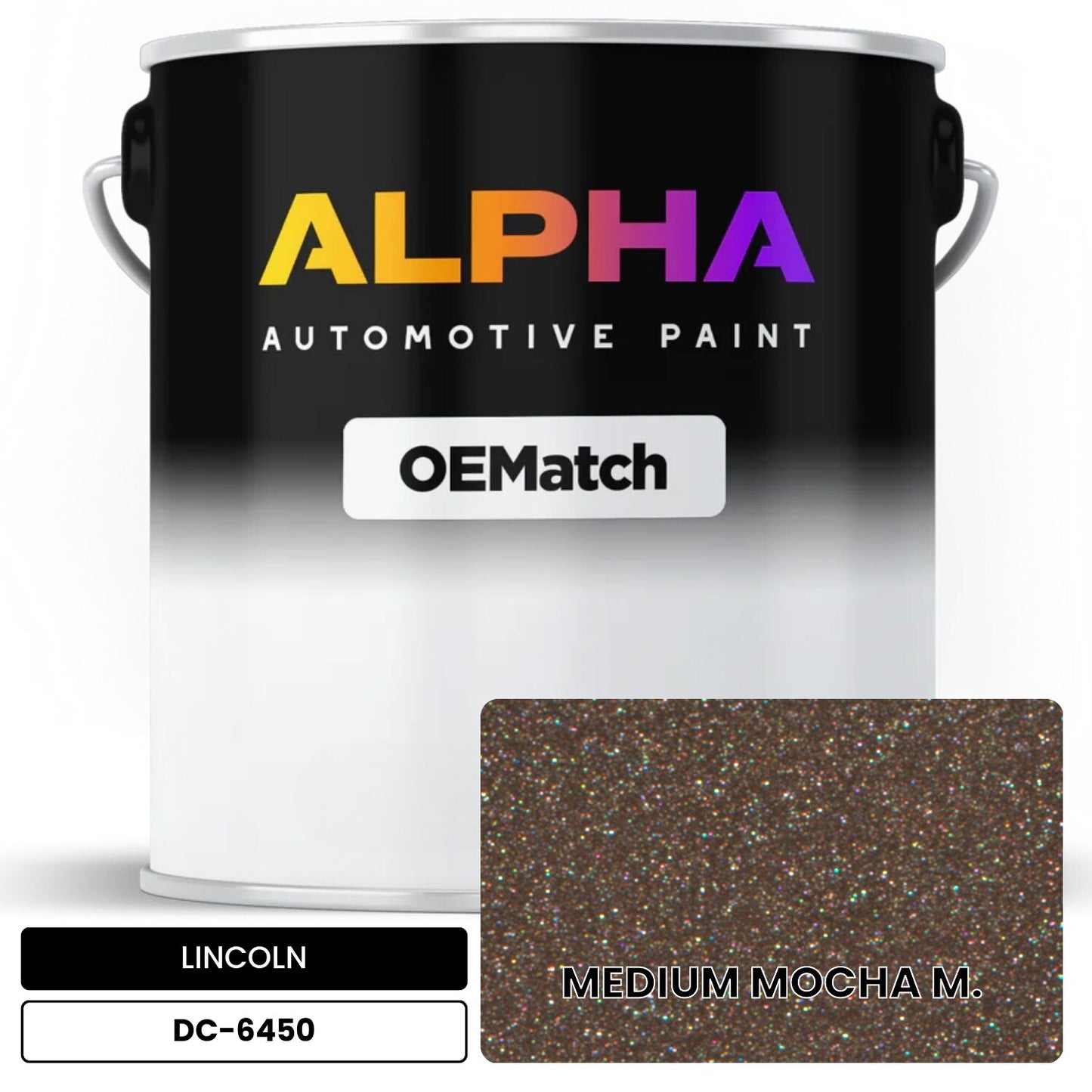 LINCOLN MEDIUM MOCHA M. DC-6450 OEMatch Basecoat