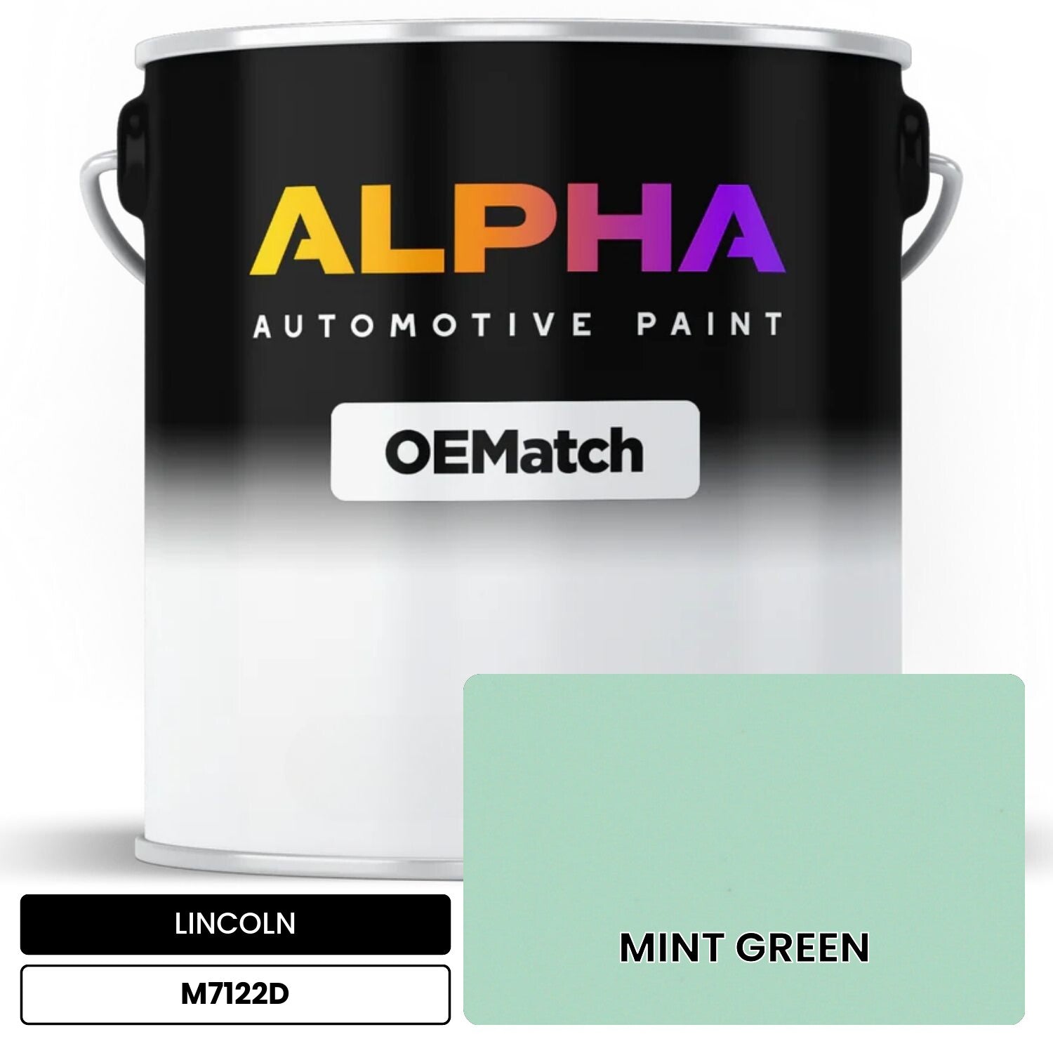 LINCOLN MINT GREEN M7122D OEMatch Basecoat