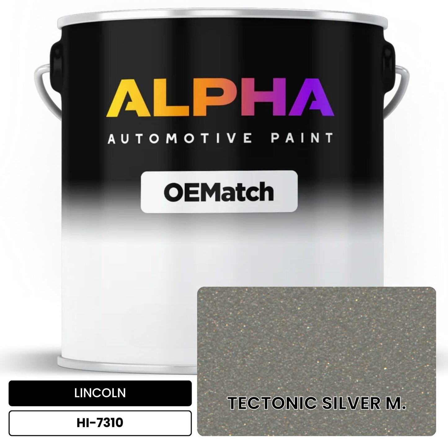 LINCOLN TECTONIC SILVER M. HI-7310 OEMatch Basecoat