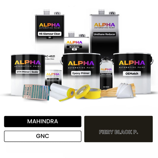 MAHINDRA FIERY BLACK P. GNC OEMatch Vehicle Paint Kit