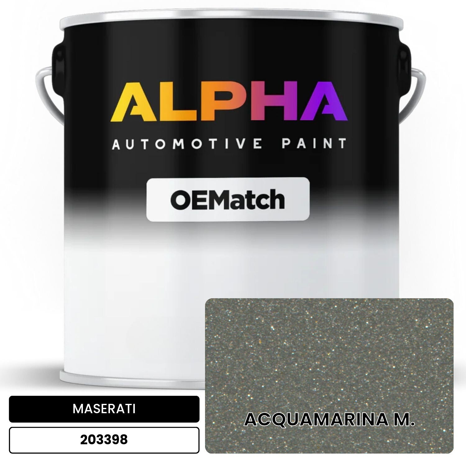 MASERATI ACQUAMARINA M. 203398 OEMatch Basecoat