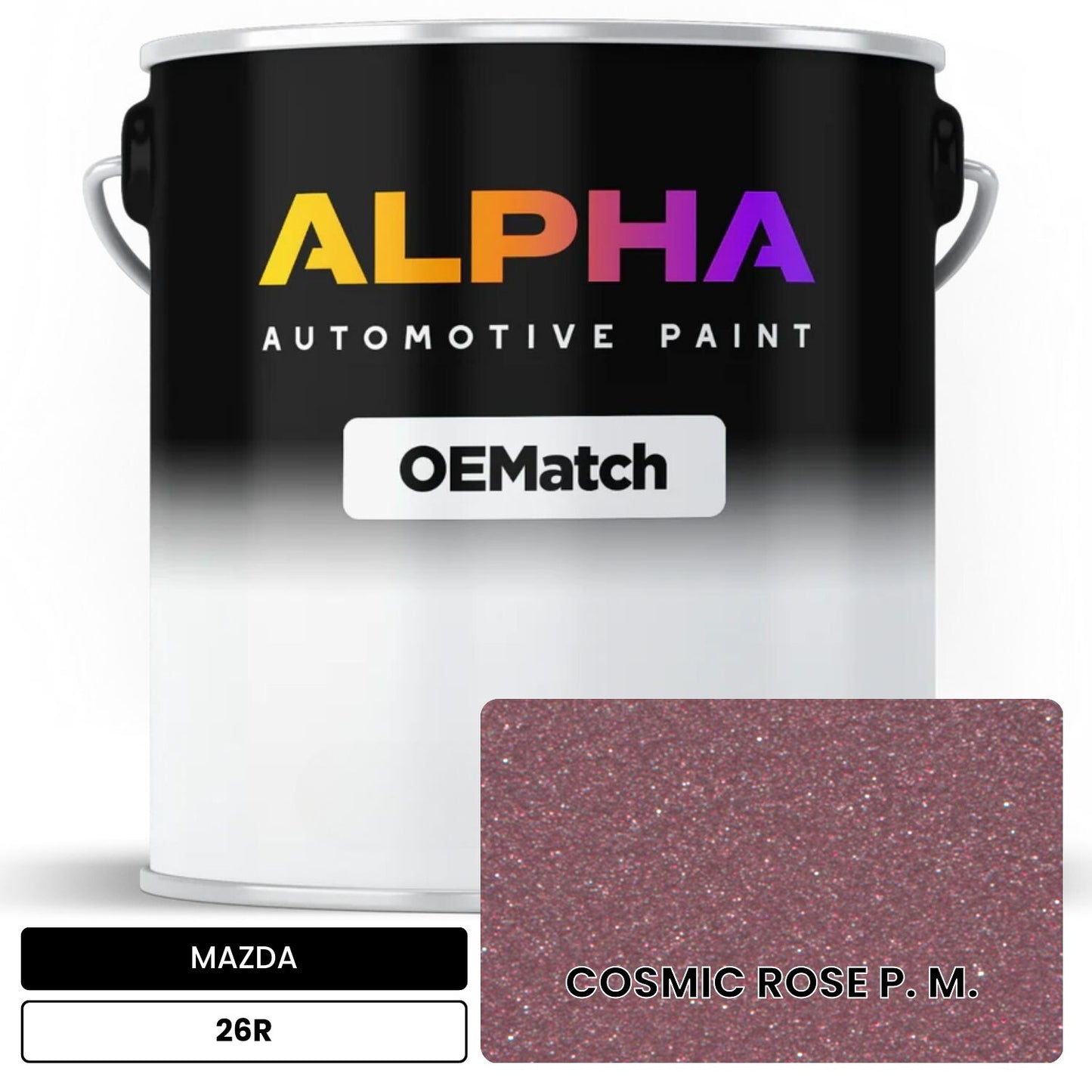 MAZDA COSMIC ROSE P. M. 26R OEMatch Basecoat