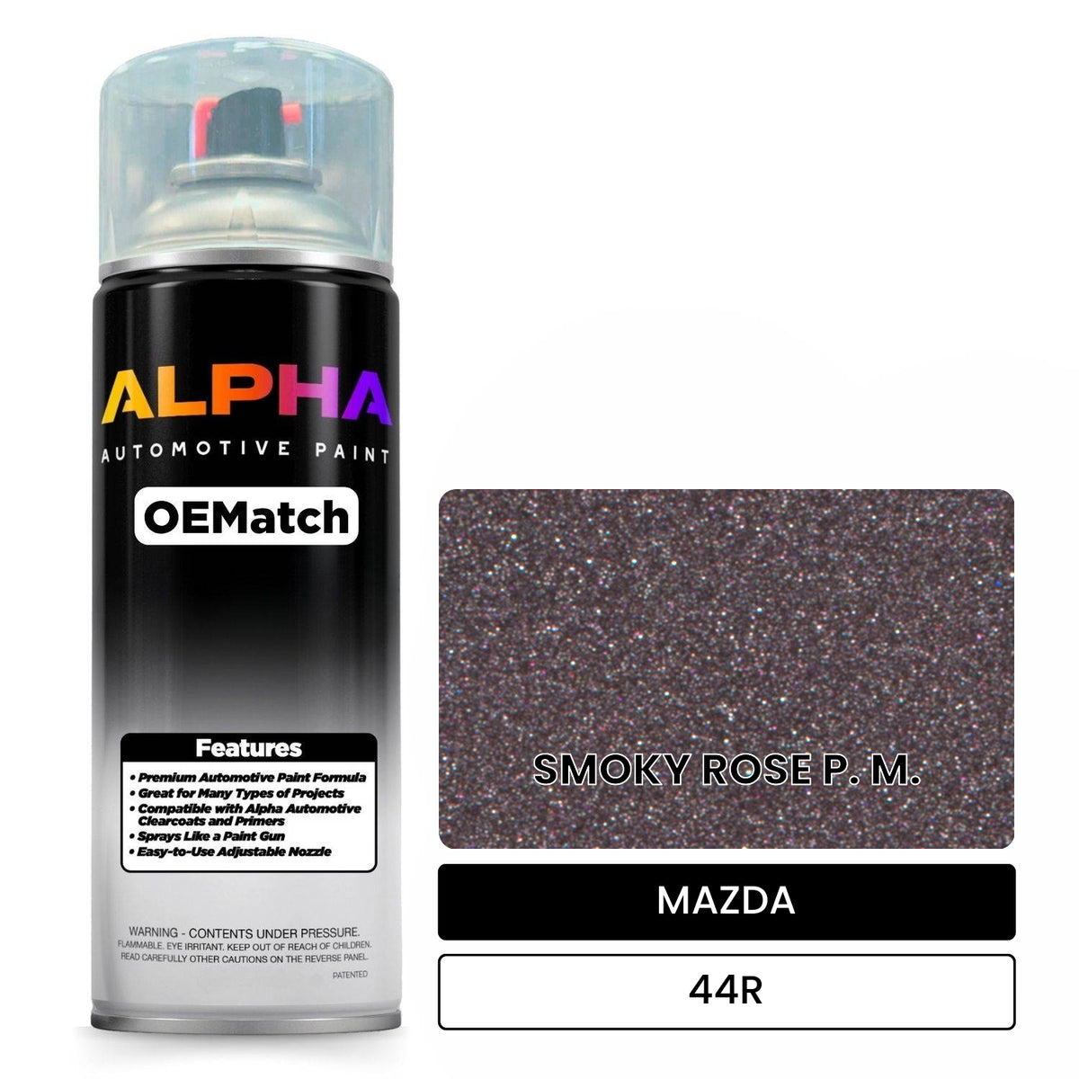 MAZDA SMOKY ROSE P. M. 44R OEMatch Spraycan