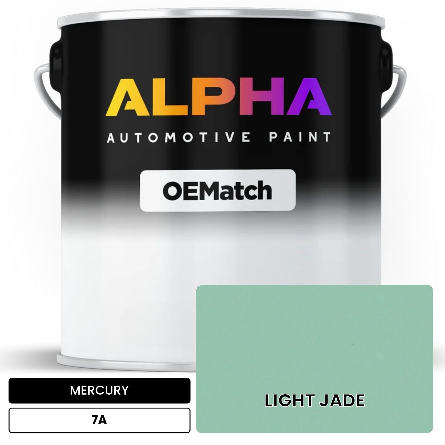 MERCURY LIGHT JADE 7A OEMatch Basecoat