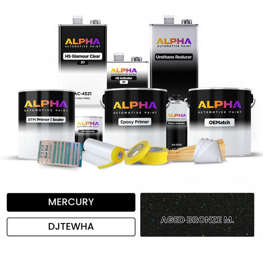 MERCURY AGED BRONZE M. DJTEWHA OEMatch Vehicle Paint Kit