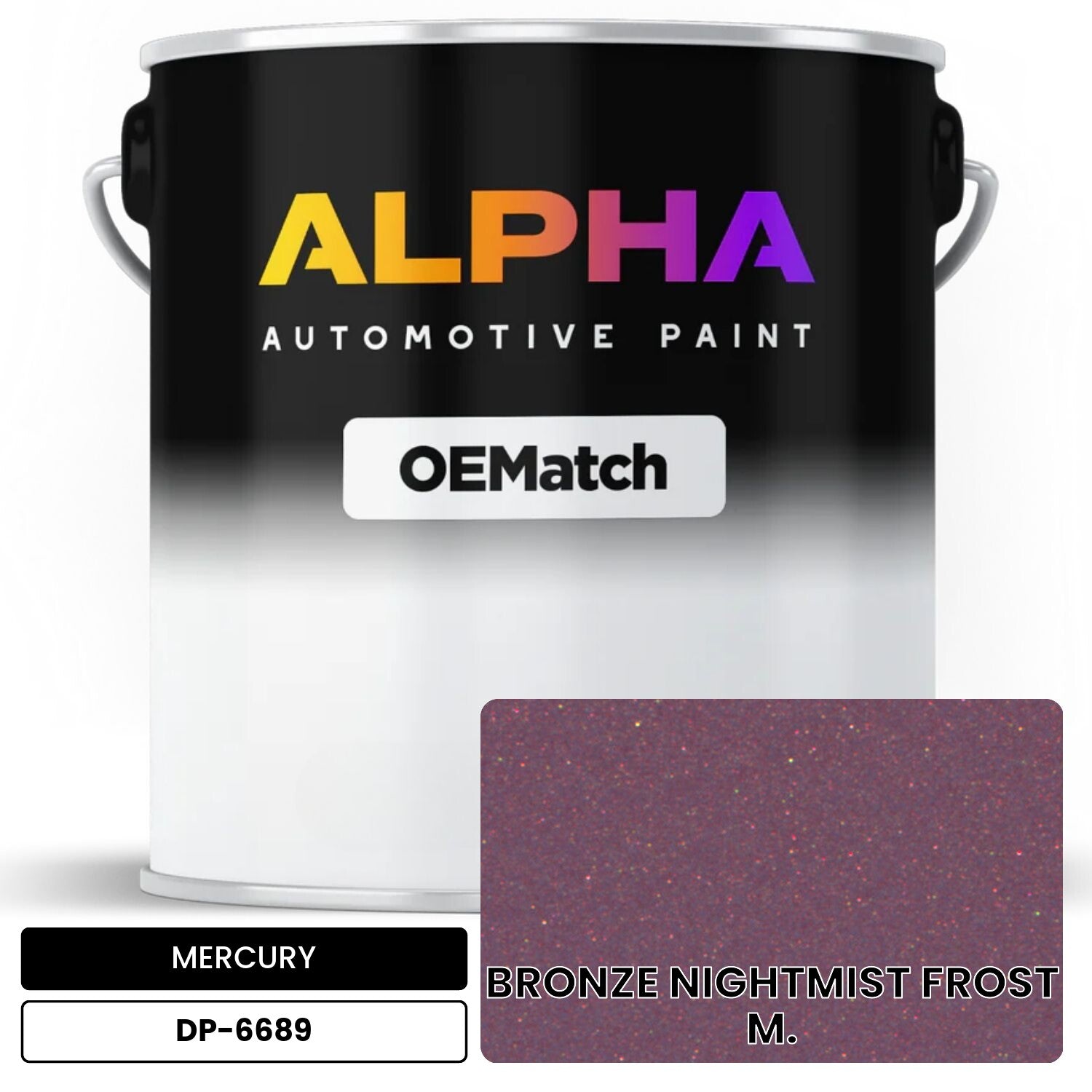 MERCURY BRONZE NIGHTMIST FROST M. DP-6689 OEMatch Basecoat