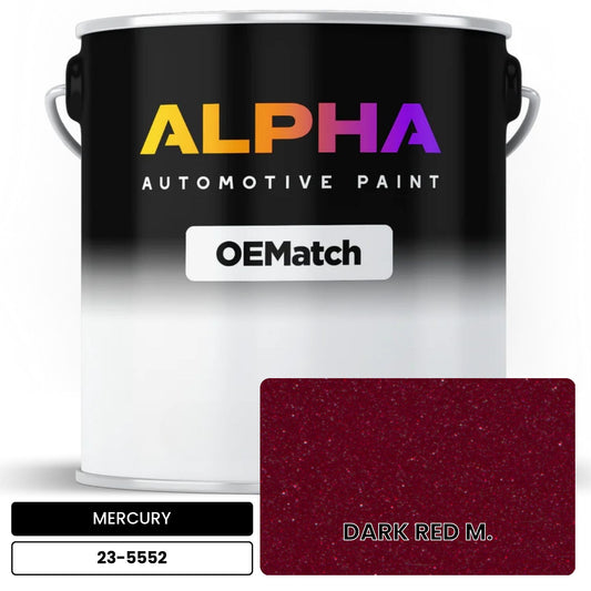 MERCURY DARK RED M. 23-5552 OEMatch Basecoat
