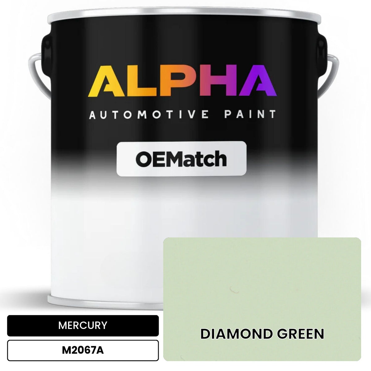 MERCURY DIAMOND GREEN M2067A OEMatch Basecoat