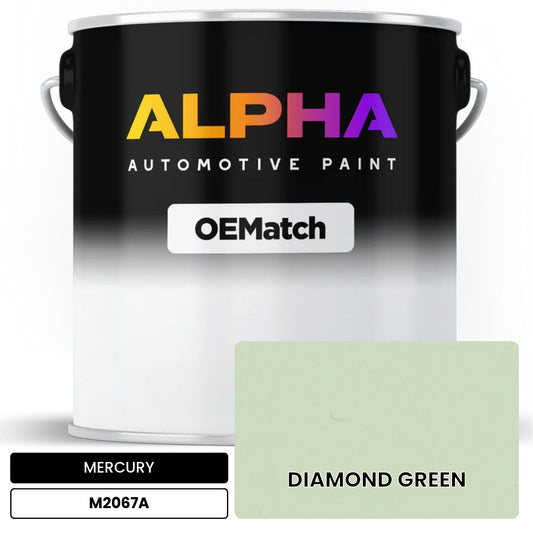 MERCURY DIAMOND GREEN M2067A OEMatch Basecoat