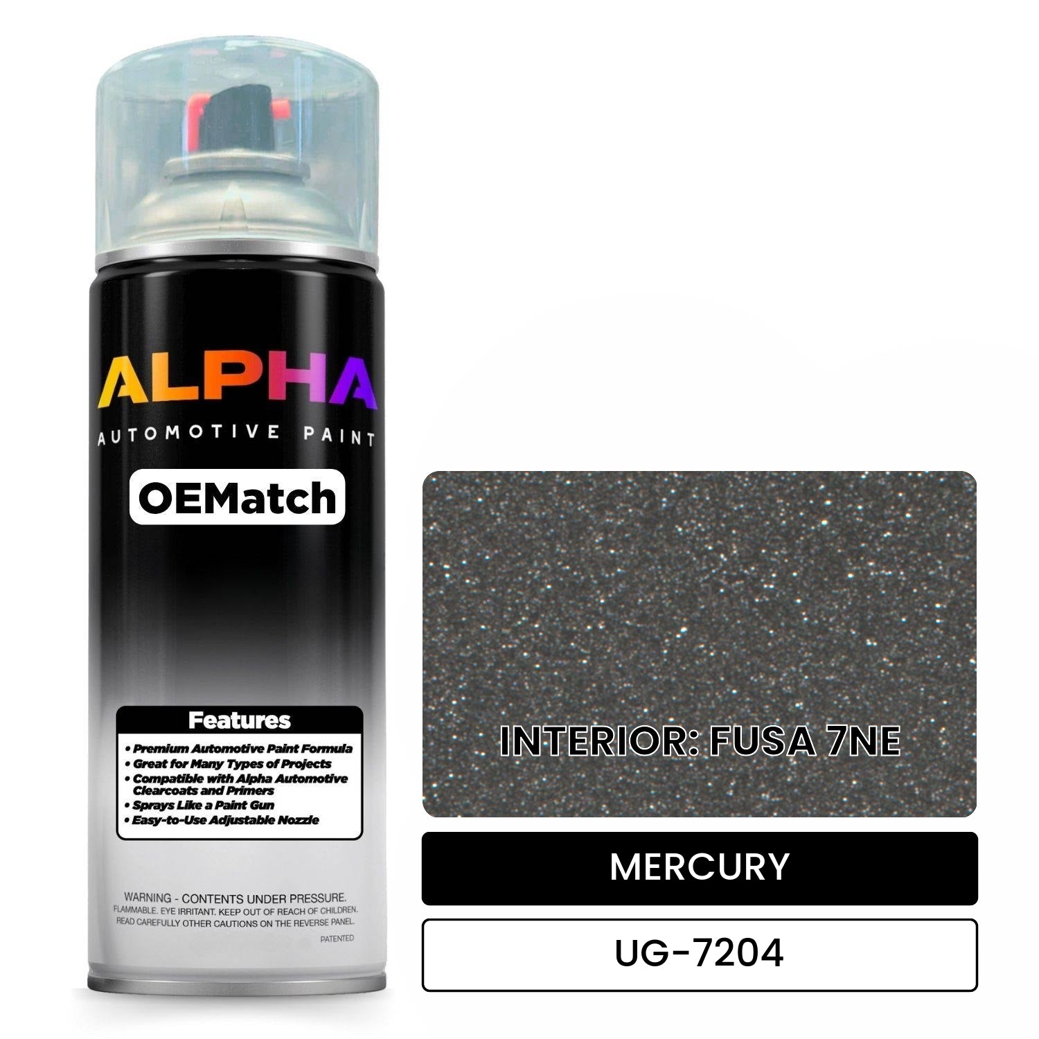 MERCURY INTERIOR: FUSA 7NE UG-7204 OEMatch Spraycan