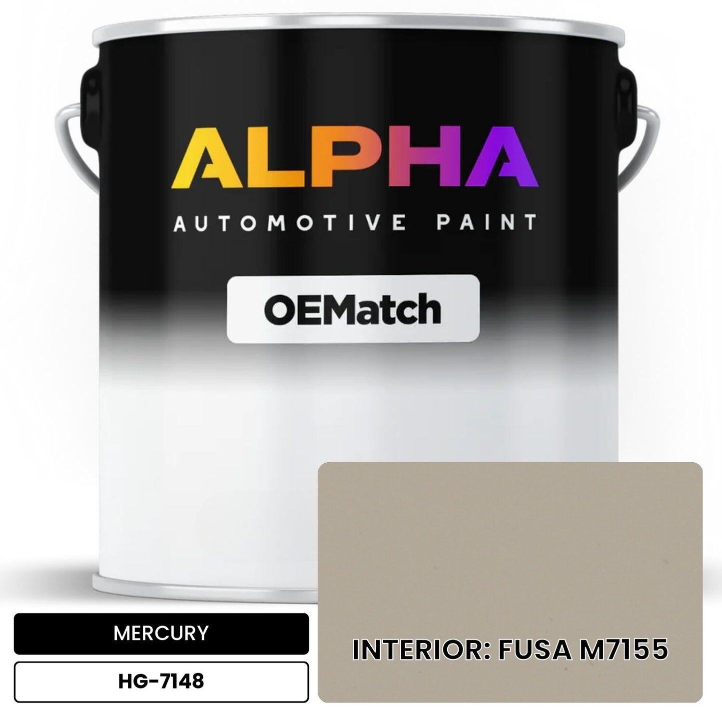 MERCURY INTERIOR: FUSA M7155 HG-7148 OEMatch Basecoat