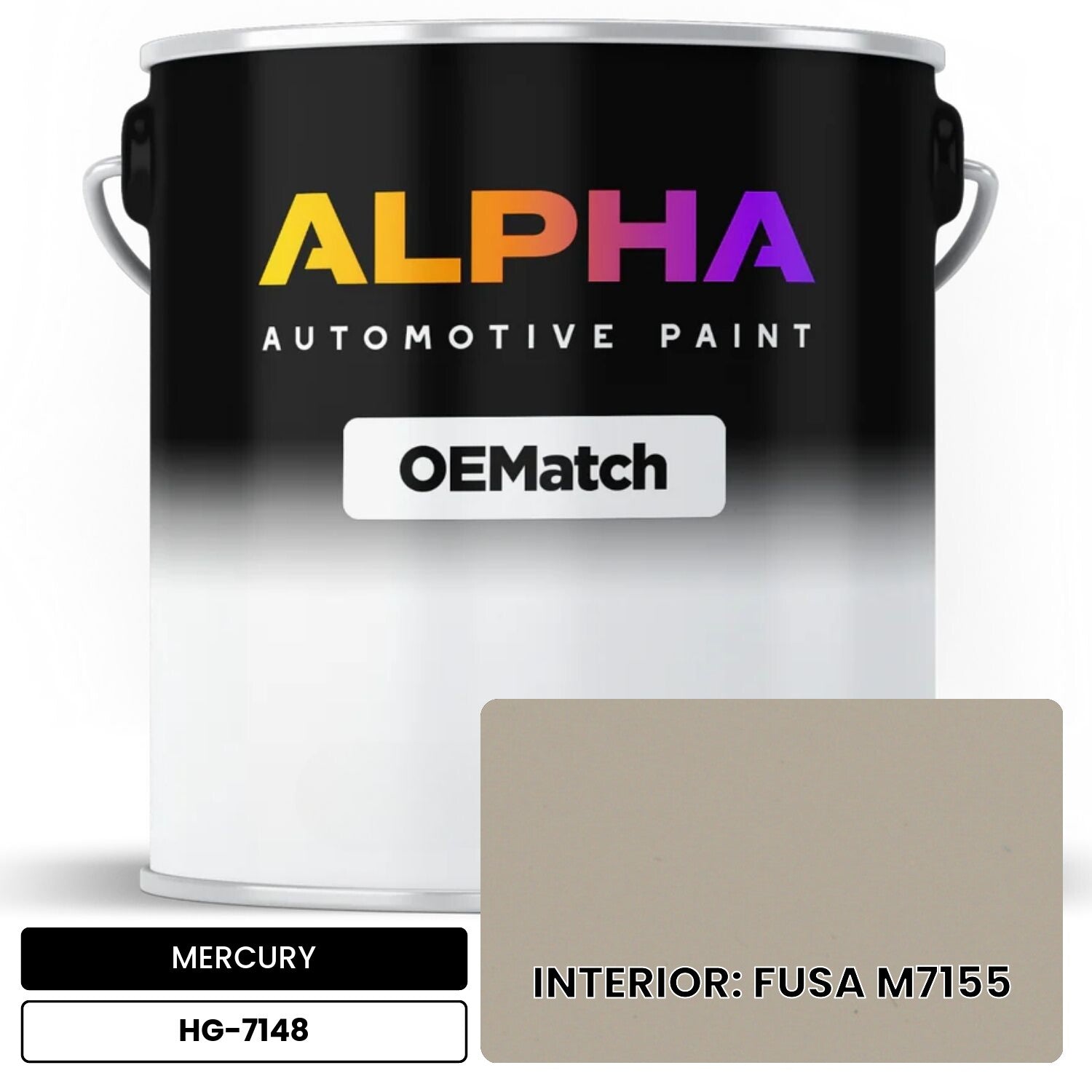 MERCURY INTERIOR: FUSA M7155 HG-7148 OEMatch Basecoat