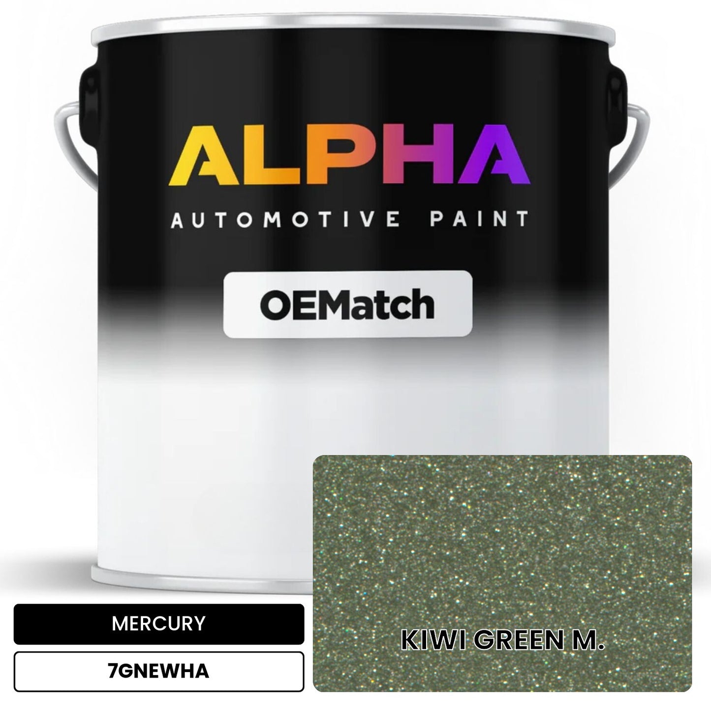 MERCURY KIWI GREEN M. 7GNEWHA OEMatch Basecoat