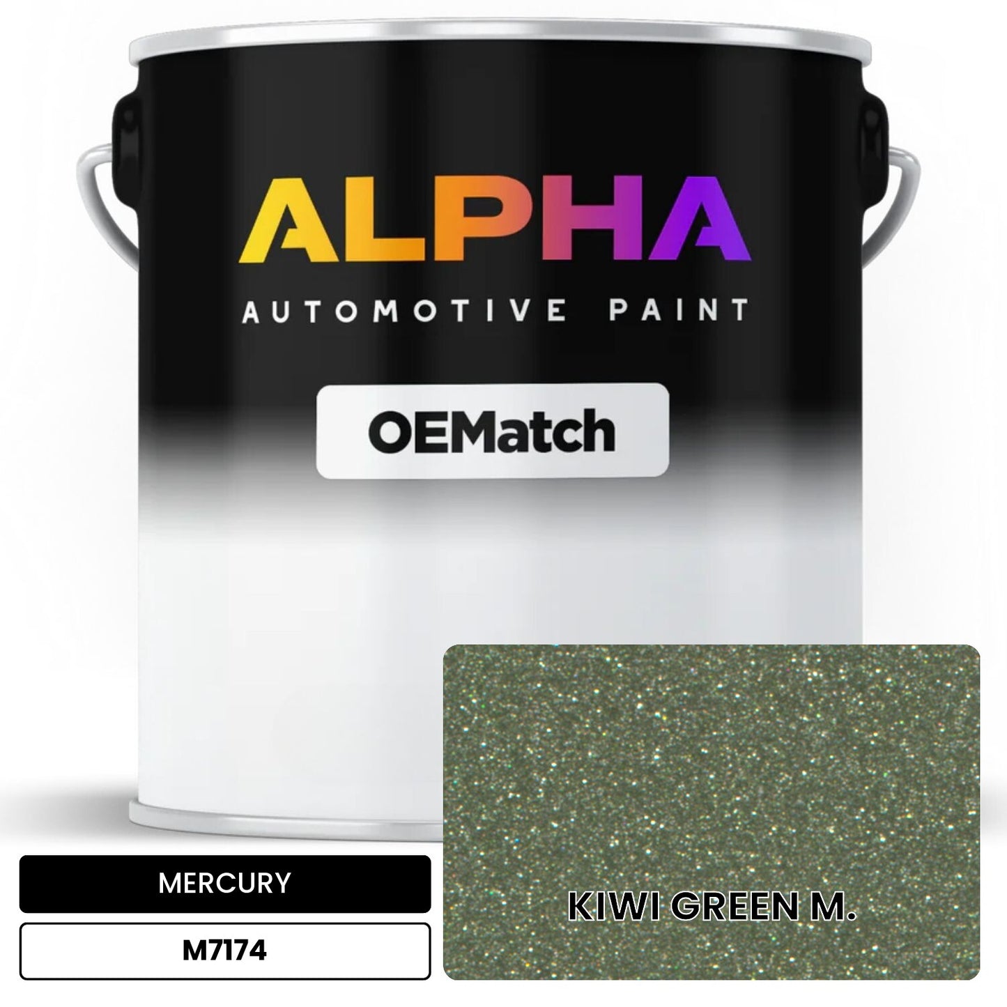 MERCURY KIWI GREEN M. M7174 OEMatch Basecoat