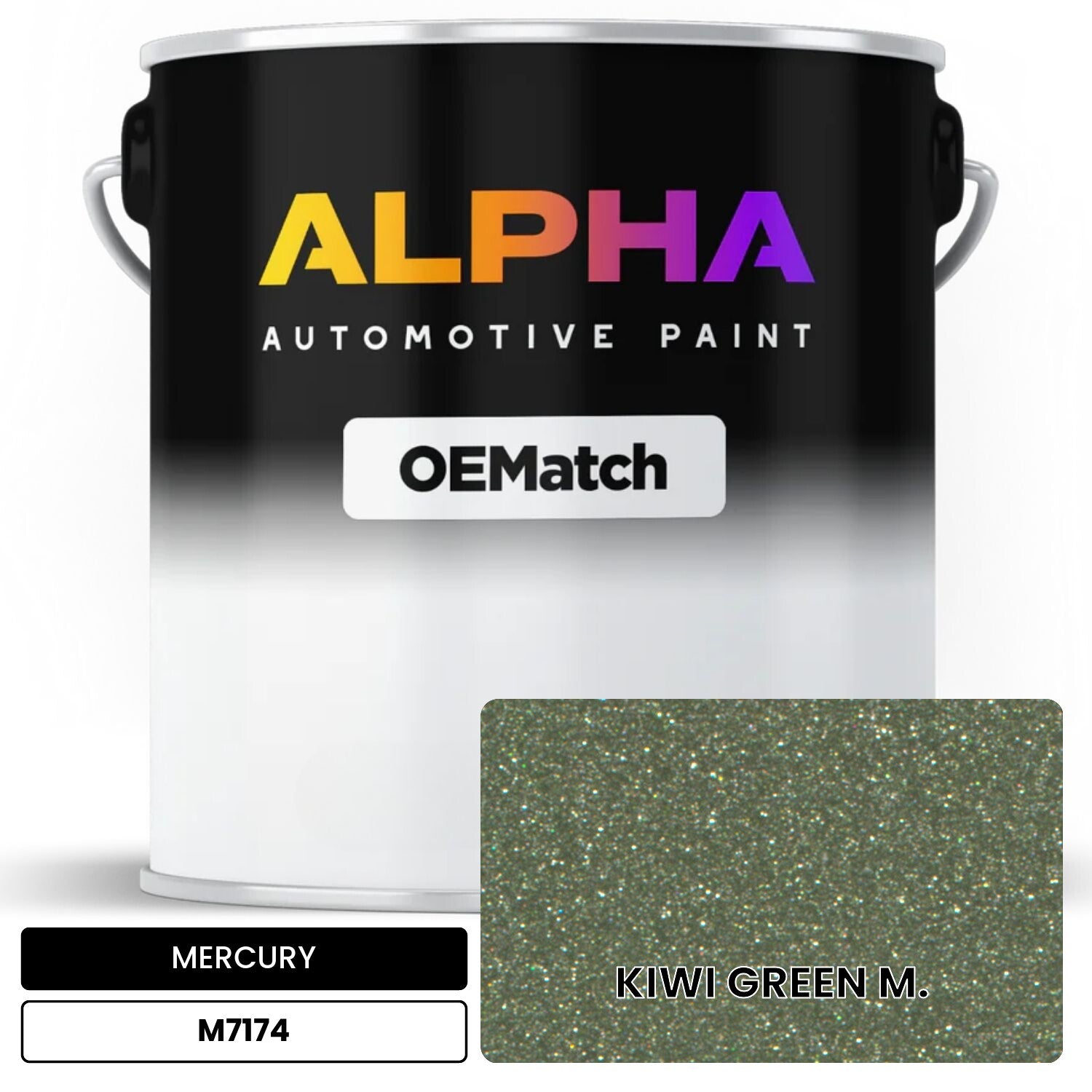 MERCURY KIWI GREEN M. M7174 OEMatch Basecoat