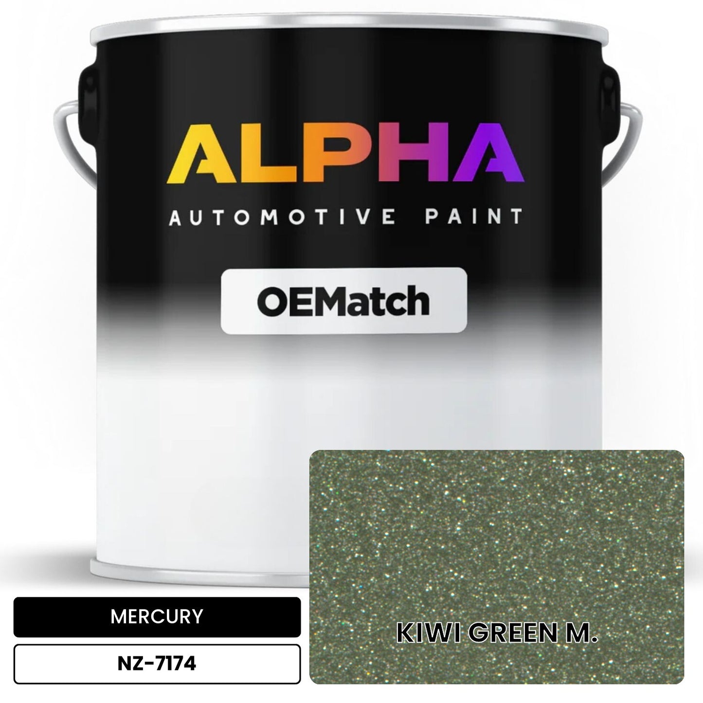 MERCURY KIWI GREEN M. NZ-7174 OEMatch Basecoat